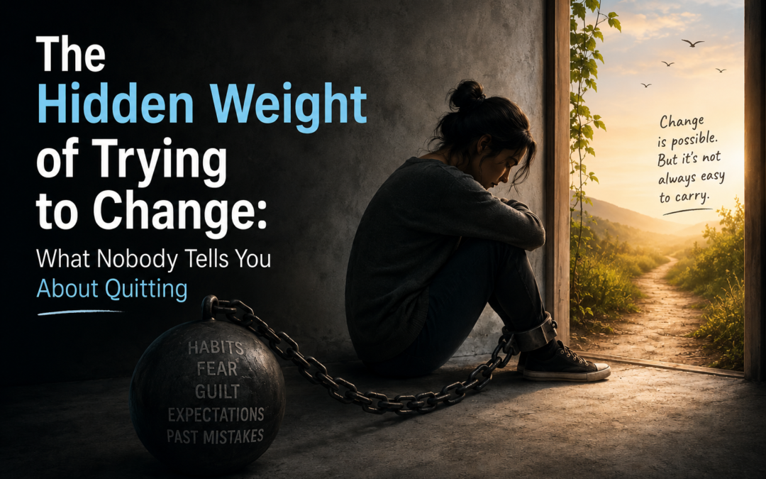The Hidden Weight of Trying to Change: What Nobody Tells You About Quitting