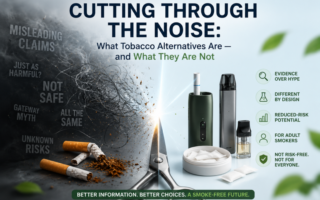 Cutting Through the Noise: What Tobacco Alternatives Are — and What They Are Not