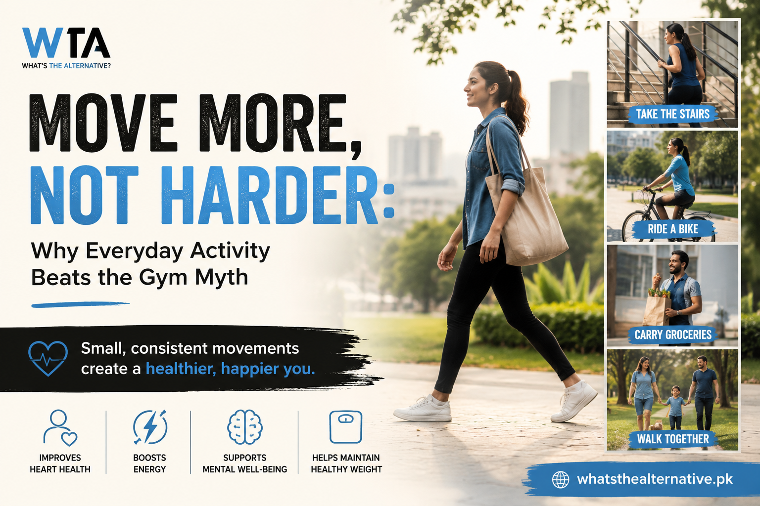 Move More, Not Harder: Why Everyday Activity Beats the Gym Myth