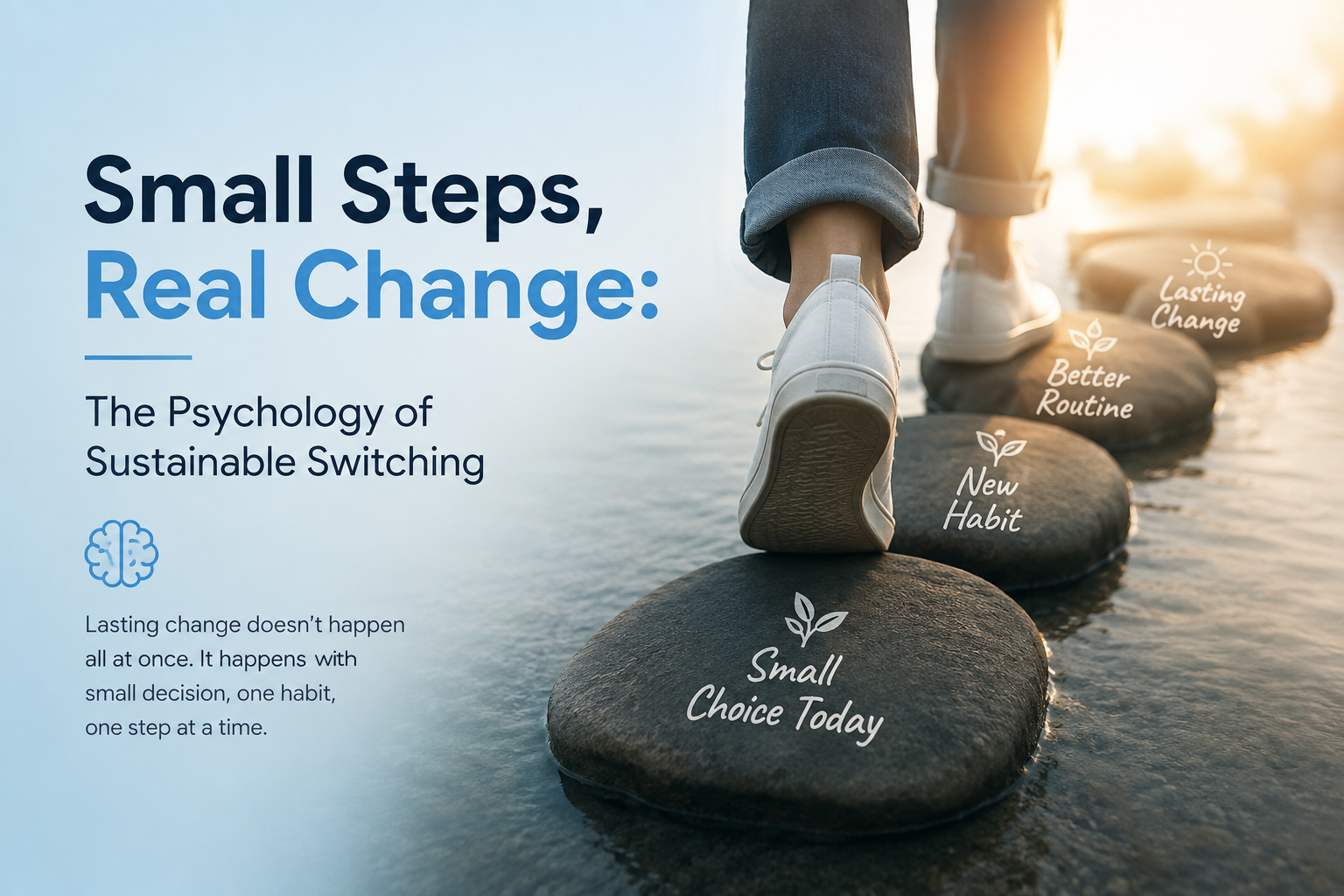 Small Steps, Real Change: The Psychology of Sustainable Switching